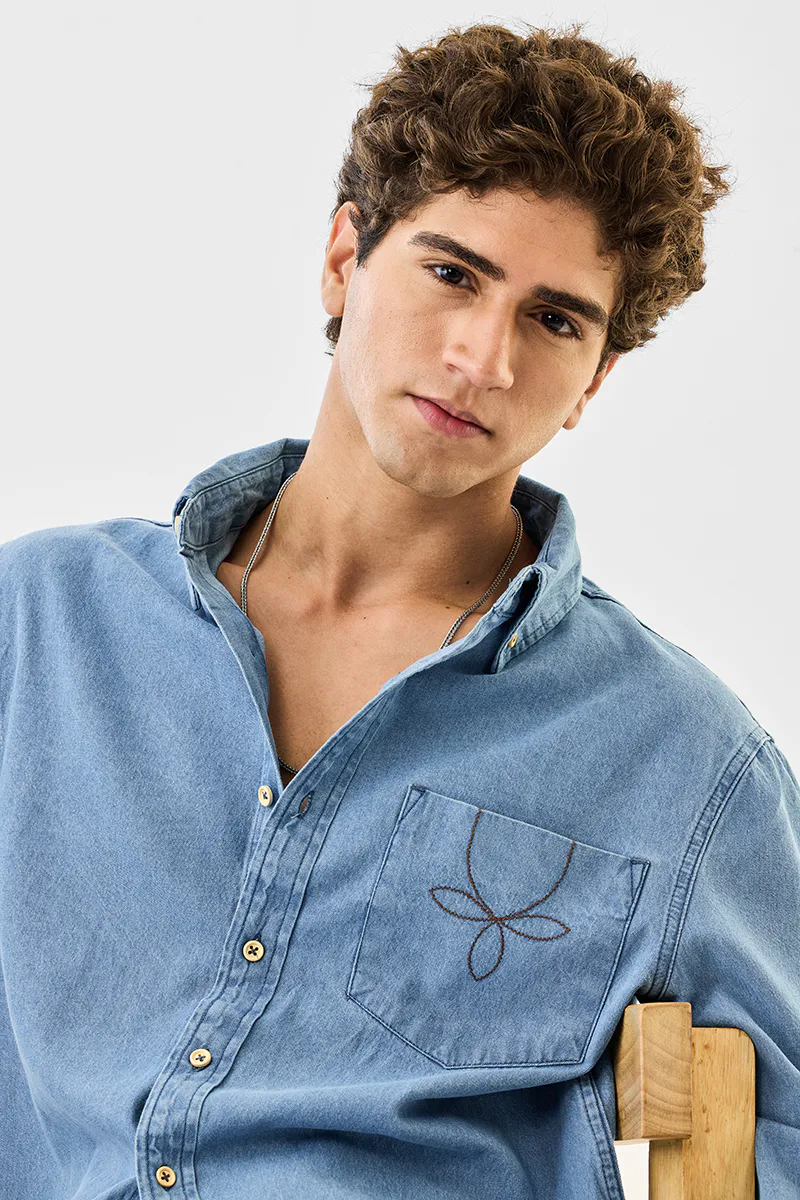 Regular Fit Denim Shirt