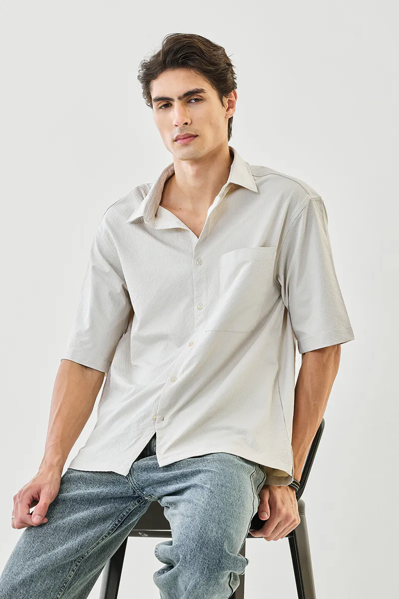 Men's Regular Fit Solid Soft Touch Cotton Casual Shirt